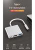 Хаб USB-C на HDMI/USB 3.0 с поддержкой PD: 4K Док-станция и блок питания