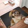 1Pcs Anti Fatigue Kitchen Rugs,   Cute Dog and Paw Print Waterproof Non-Slip Thick Cushioned Kitchen Mat Heavy Duty Comfort Standing Mat for Kitchen
