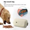 Pet Snack Bag Adjustable Silicone Dog Treat Storage Bag Portable Pet Training Waist Bag for Outdoor Walking