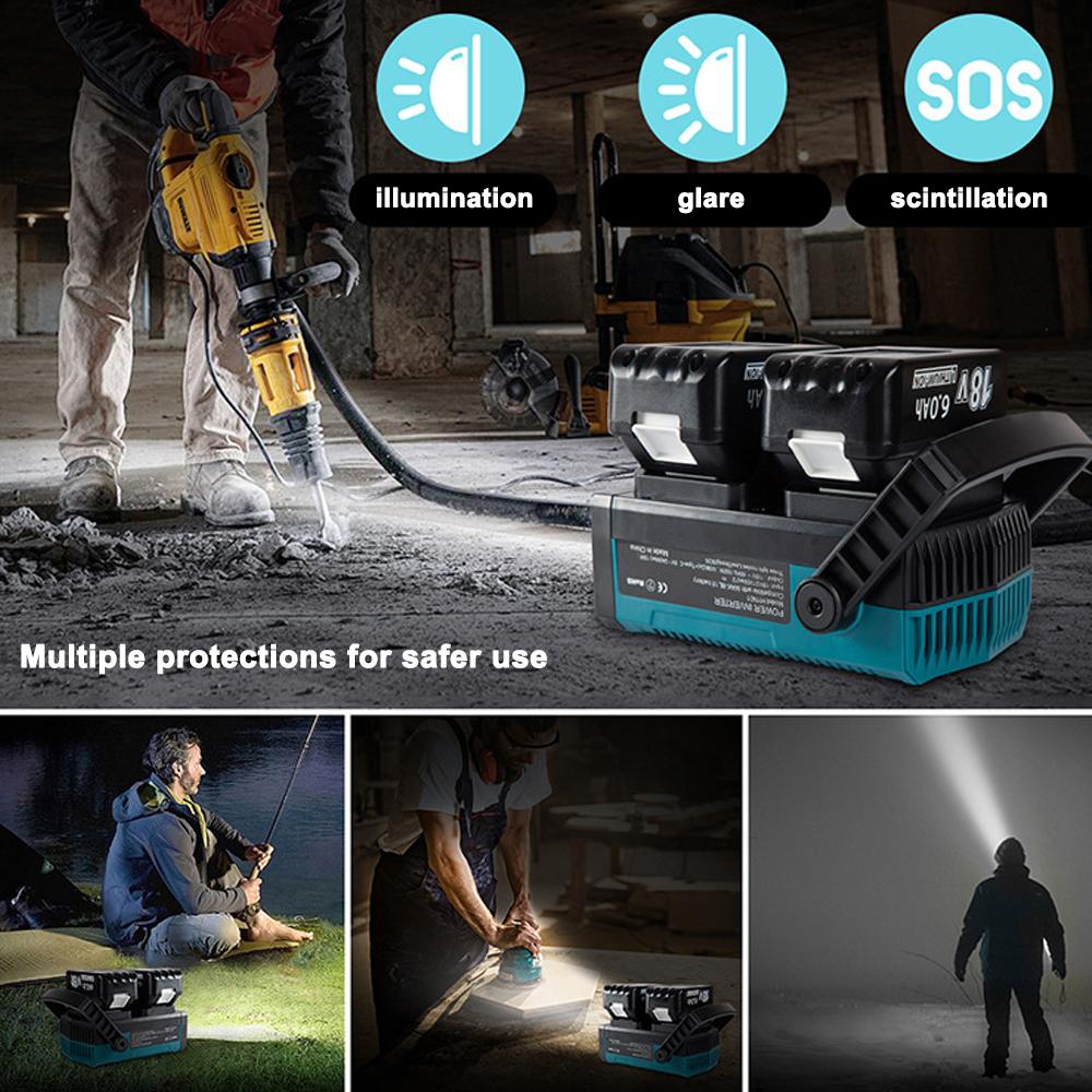 Аккумуляторный инвертор, портативные электрические инструменты для использования на открытом воздухе, подзарядка и инвертор, вход в машину