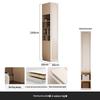 Modern Solid Wood Wardrobe: Light Luxury Storage Solution for Small Apartments