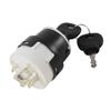 701/80184 701-80184 Ignition Switch with 2 Keys 10 Pins 50988 85804674 Compatible with JCB Excavator Parts and NH Case JCB200 JCB220