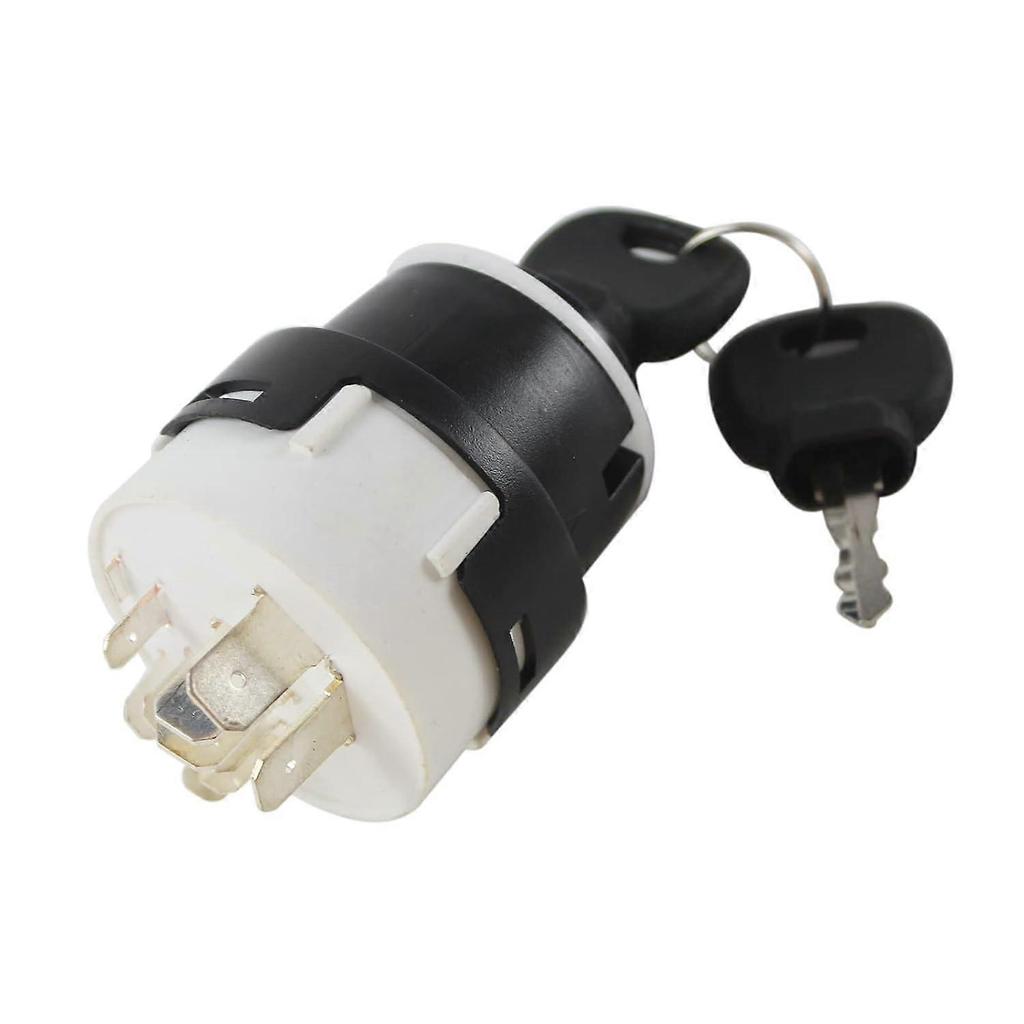701/80184 701-80184 Ignition Switch with 2 Keys 10 Pins 50988 85804674 Compatible with JCB Excavator Parts and NH Case JCB200 JCB220