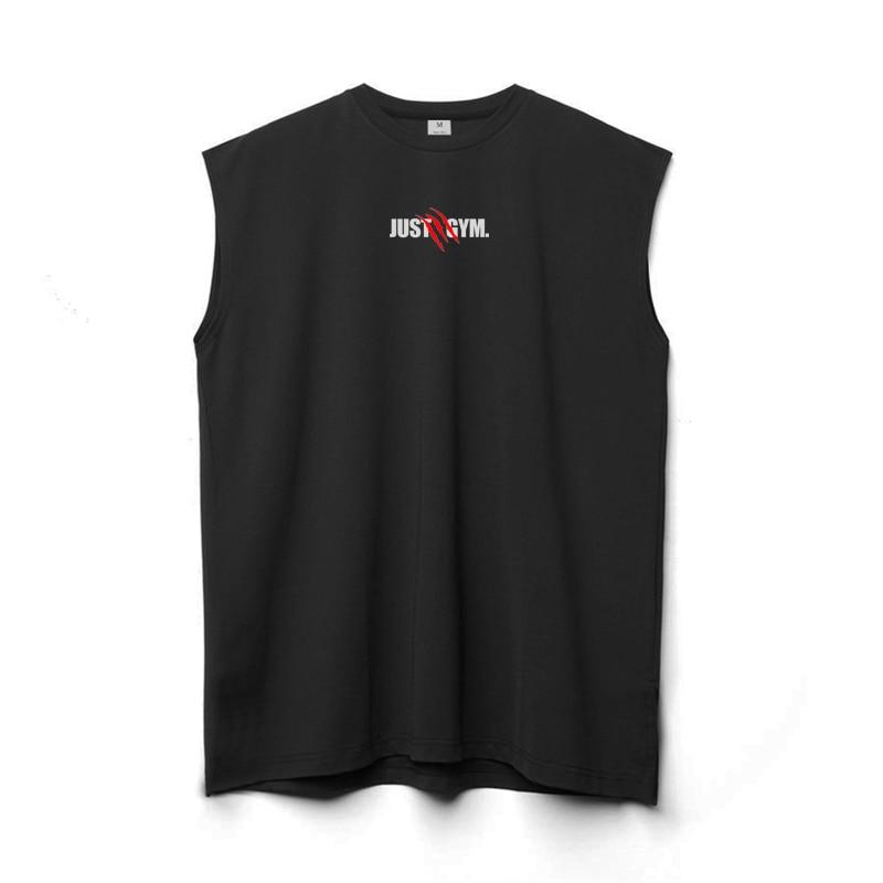 Muscleguys Sports T-shirt Breathable Running Training Fitness Vest Men's Casual Outerwear