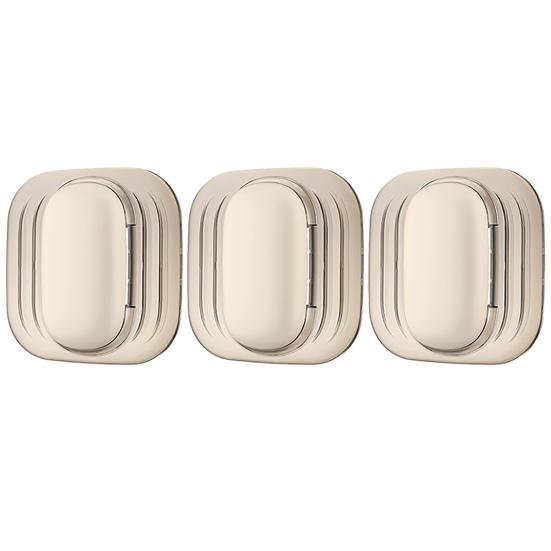 3 шт./компл., силиконовый дверной стопор, бесплатные немые наклейки, защитная накладка на дверную ручку, настенный коврик, наклейка против столкновений