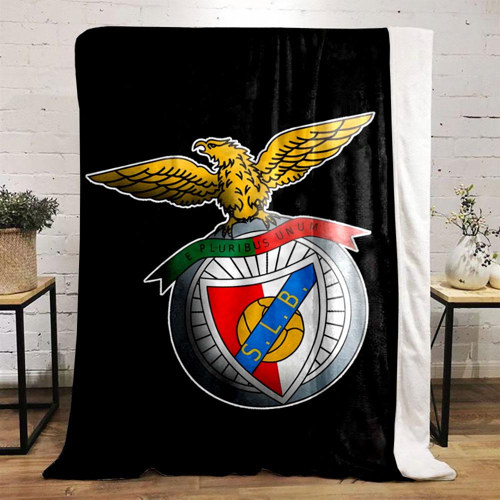 An eagle atop a shield with a banner and symbolic emblems. for all seasons blanket lunch break throw gift
