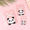 100 шт./упак. самоклеящиеся мешочки для печенья в виде панды, свадебные мешочки для конфет