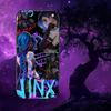 Anime J-Jinx-X Phone Case For iPhone 17,16,15,14,13,12,Pro,Max,Plus,E,SE4,Air,Mini Black Soft Box
