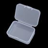 2Pcs Transparent Storage Box Square Small Items Case Packing Boxes Jewelry Beads Container Sundries Organizer Fishing Tools
