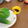 1pcs Dip Clip Bowl Container Dish Plate Can Hold Seasoning Dishes Salad Seasoning Box Dipping Sauce Bowl Holder Kitchen Gadget