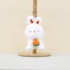 Плюшевый Красочный Милый Кролик Брелок Очаровательный Кролик Подвесное Украшение Для Сумок