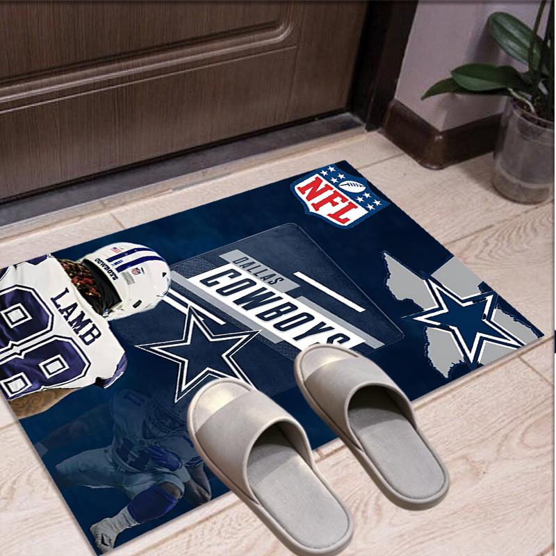 Dallas Cowboys Pattern Rug, Indoor/Outdoor Mat, for Picnic, Gameroom, Bedroom, Office, Living Room, Home Decor Carpet, Birthday Gift