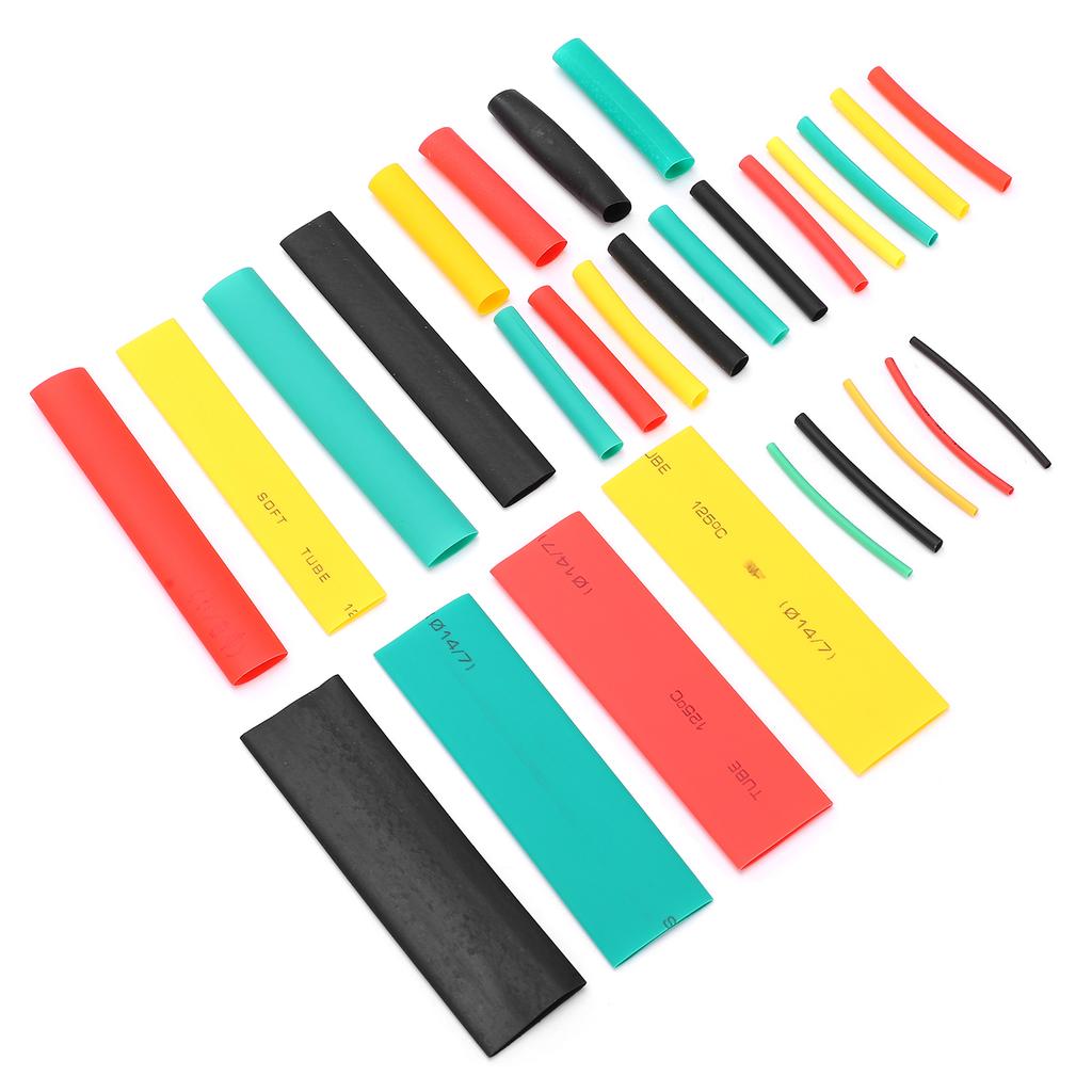 164pcs Heat Shrink Tubing Sleeving 2:1 Ratio Insulation Electrical Wire Cable Wrap Assortment