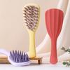 Massage Hair Brush Ergonomic Long Handle Soft Bristles Handheld Scalp Massager Men Women Shampoo Hair Detangling Comb