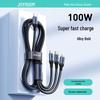 Jiletang 100W Multi-Function Fast Charging 3-in-1 Data Cable