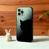 1 шт. Чехол для телефона с волком для iPhone 17, 16, 15, 14, 13, 12 Plus, Pro Max, XS, 5G, мягкий силиконовый, черный