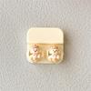 Cartoon Lens Box With Tweezers Drawer-Style Lens Case Portable Contact Lens Case  Travel