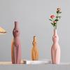 Экзотическая Креативная Керамическая Ваза для Человеческого Тела Модная Маленькая Свежая Настольная Фигурка Легкая Роскошь Украшение для Дома