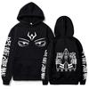 Anime Print Hoodie Jujutsu Kaisen Mens Harajuku Style Sweatshirt Casual Long Sleeve Pullover