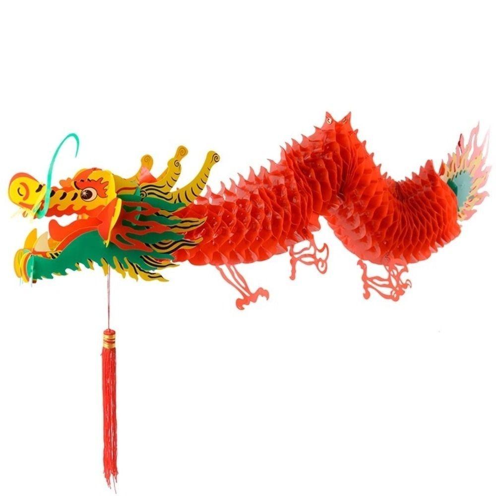 Banner Chinese Dragon Venue Layout Garland Paper Spring Festival Dragon  Mid-Autumn Festival