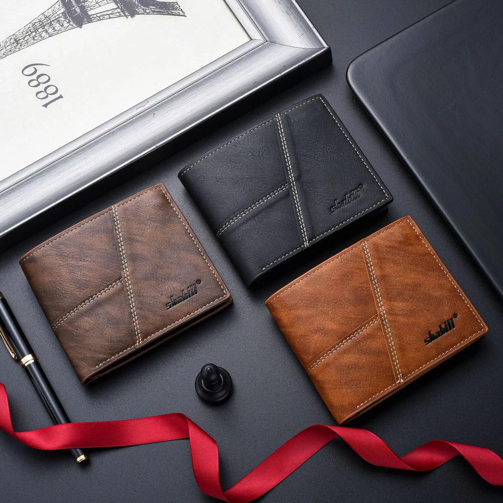 Мужские кожаные кошельки, длинные, повседневные кошельки, мужской кошелек на молнии, держатели для монет и карт, тонкая сумка для денег, вместительный кредитный кейс