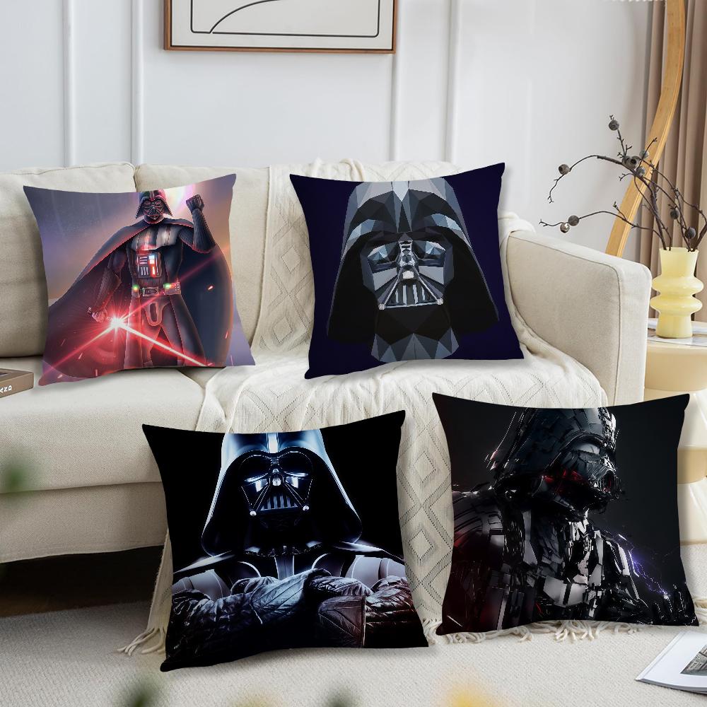 DDarth VVader SStar WWars Classic cushion cover For Pillow Printing Sofa Decoration Home Car Room Office Nordic Simplicity
