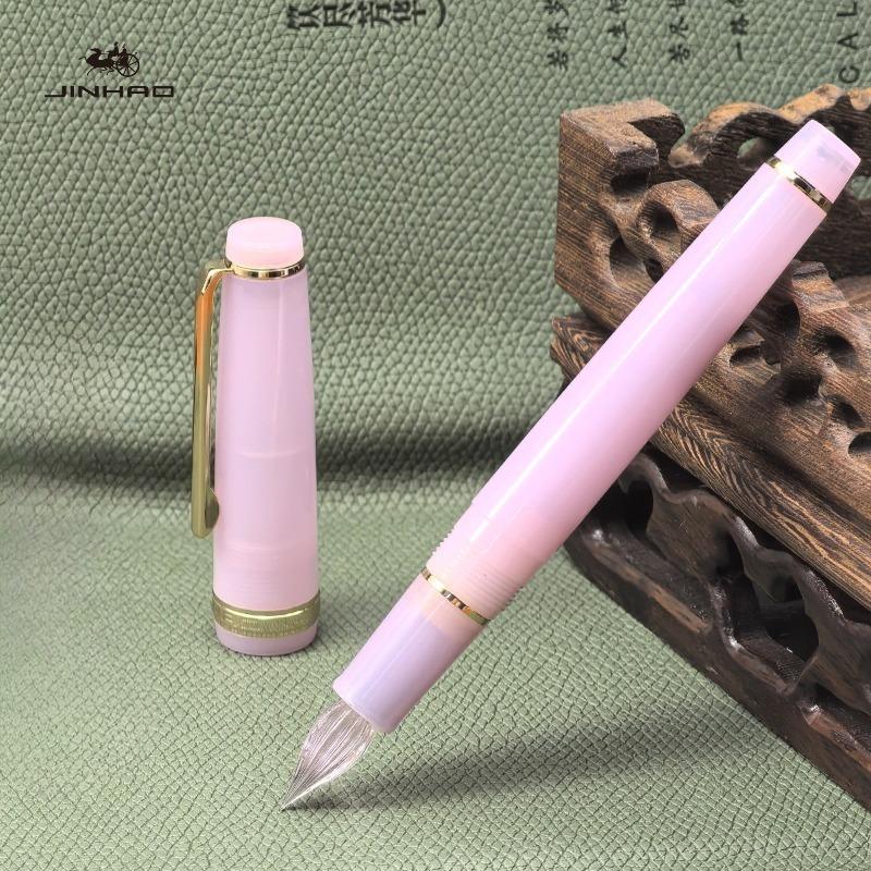JINHAO 82 Стеклянное перо-кисть Ручная работа Мелко шлифованное Плавное письмо для каллиграфии Канцелярские товары Офис Школа Художественные принадлежности