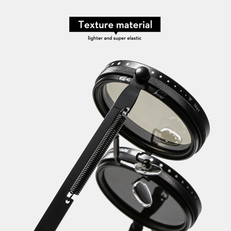 Новые солнцезащитные очки Nd с регулируемой яркостью и вращающимися линзами, уменьшающие свет, персонализированные двойные поляризационные антибликовые очки для рыбалки