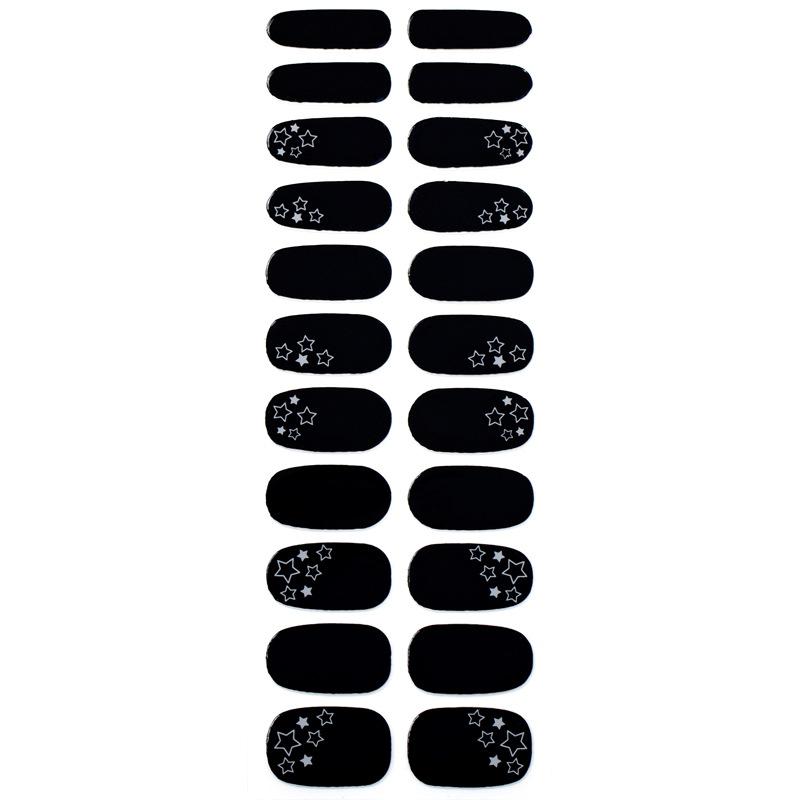 New French Manicure Stickers Waterproof Line Nail Stickers Decorative Full Stickers