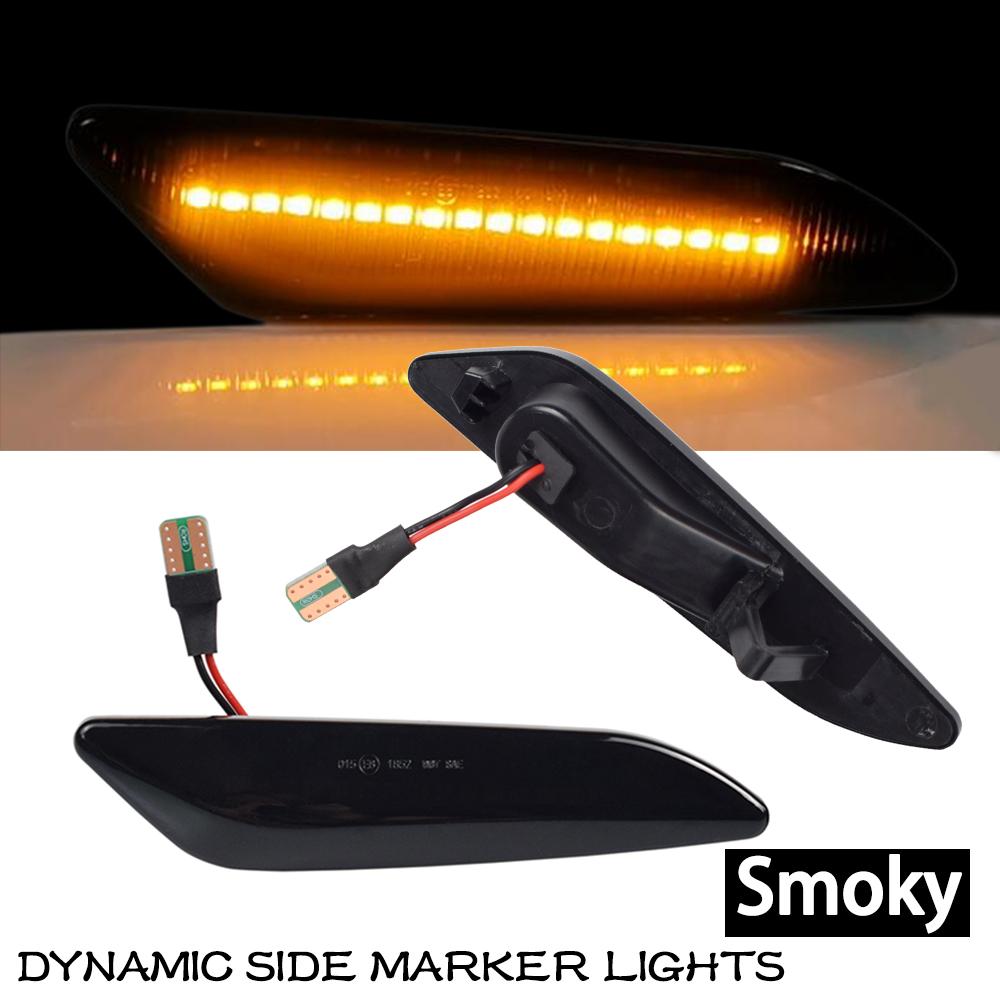 LED Dynamic Blinker Side Marker Turn Signal Lights Lamp Accessories For Alfa Romeo 147 156 Fiat Egea Tipo Lancia Delta Ypsilon 3