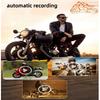Водонепроницаемый 3-дюймовый мотоциклетный видеорегистратор, передняя и задняя камера, видеорегистратор для мотоцикла, видеорегистратор, коробка ночного видения, черный