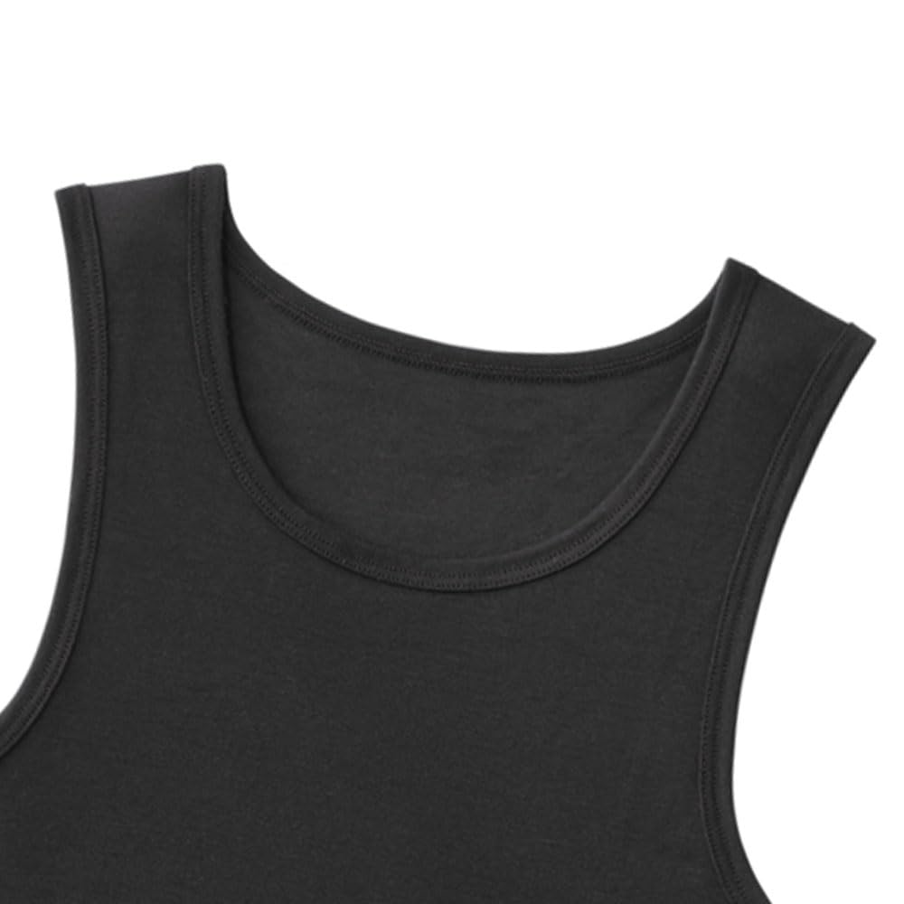 Майка Gunze Asedron Размер 130 Детский топ, Черный,