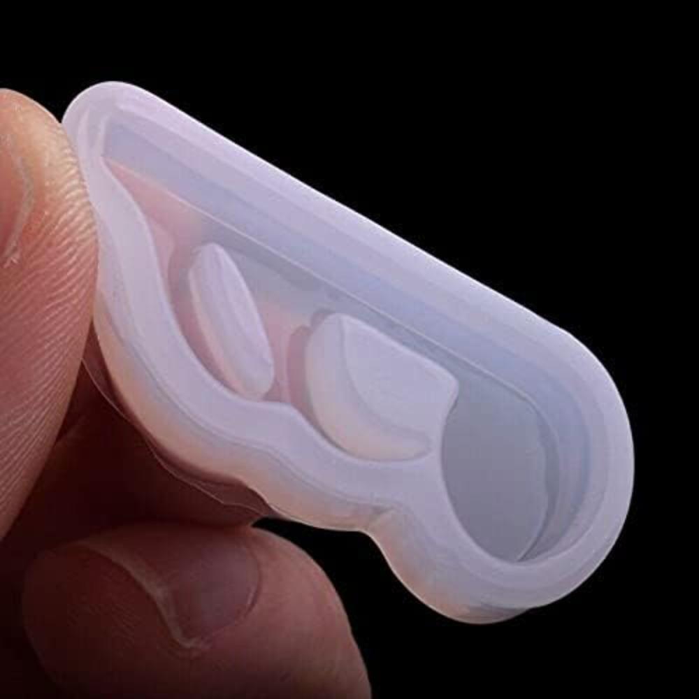 4 шт. Белая силиконовая форма в виде музыкальной ноты Силиконовая форма для музыкальной ноты Силиконовая форма для фреши Заготовка для свечи