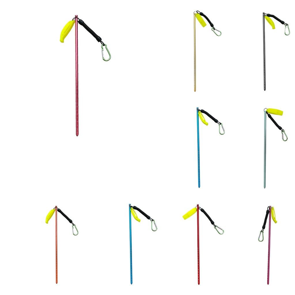 34cm Aluminum Underwater Diving Pointer With Spiral Cable