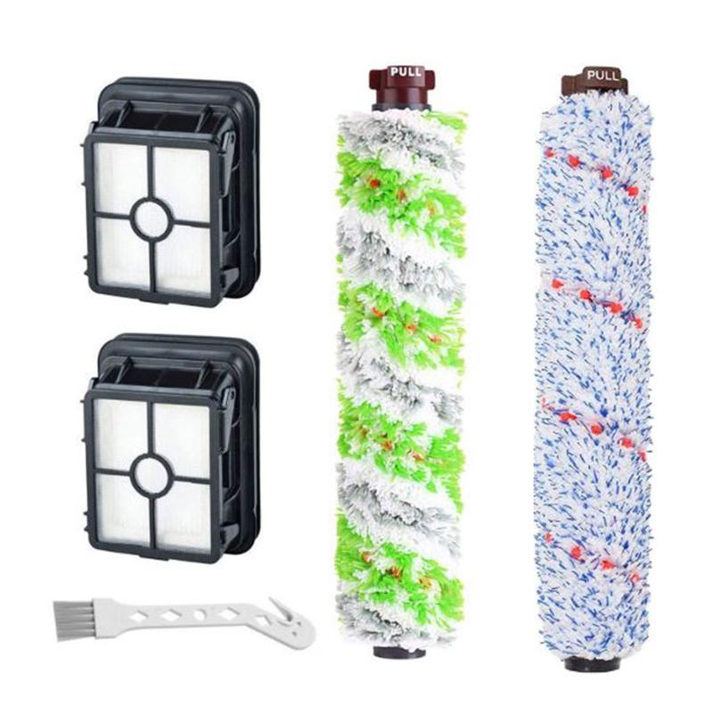 For Bissell Crosswave Vacuum Cleaner Accessories Roller Brushes Filters Kit AVE