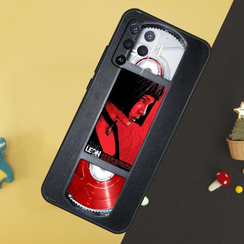 VHS tape cassette Home Alone Case For Oppo A58 A78 A98 A18 A38 A74 A94 A54 A15 A17 A57 A6 A5 Pro A16 A76 A96 A40 A60 A80