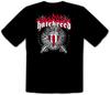 Unisex Tees 100% Cotton Men's Women's Tops HATEBREED - SKULL & MACES Logo Black T-SHIRT