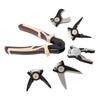 5 IN 1 Pliers Set, Quick Change Pliers Head Set with Wire Pliers, Scissors, Cable Cutter, Wire Stripper, Crimping Pliers