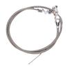 Throttle Cable Stainless Steel Adjustable High Strength Rustproof Universal Fit for Most