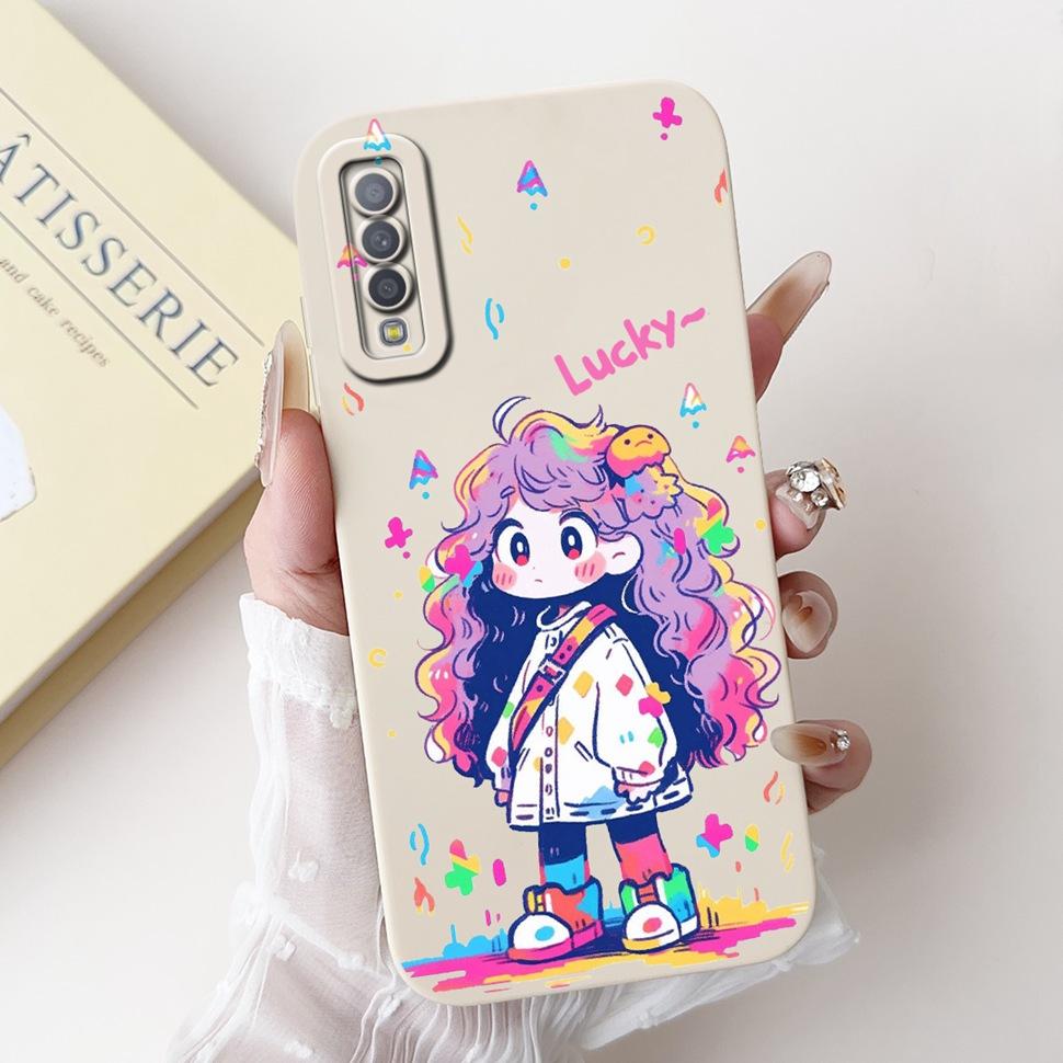 Cute Patterned Case for Samsung A7 2018 Cover SM-A750F Soft Silicone TPU Cases for Samsung Galaxy A 7 A7 2018 Phone Bumper