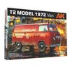 AK Interactive 1/35 Scale 1972 Minivan Commercial Van Type Plastic Model Kit AK35024 (Car)