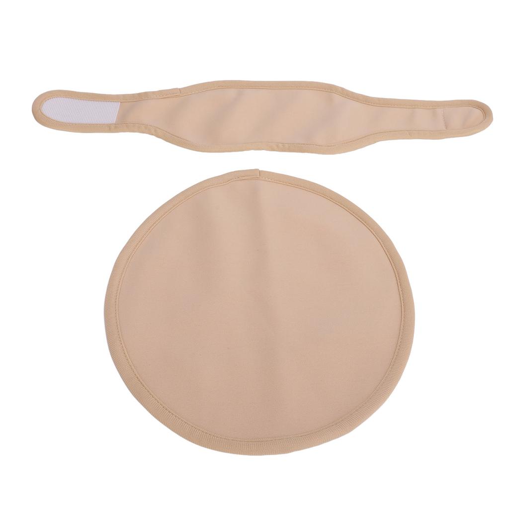 2pcs Castor Oil Packs Set Promote Sleep Hot Cold Compress Reusable Castor Oil Wrap for Chest Neck