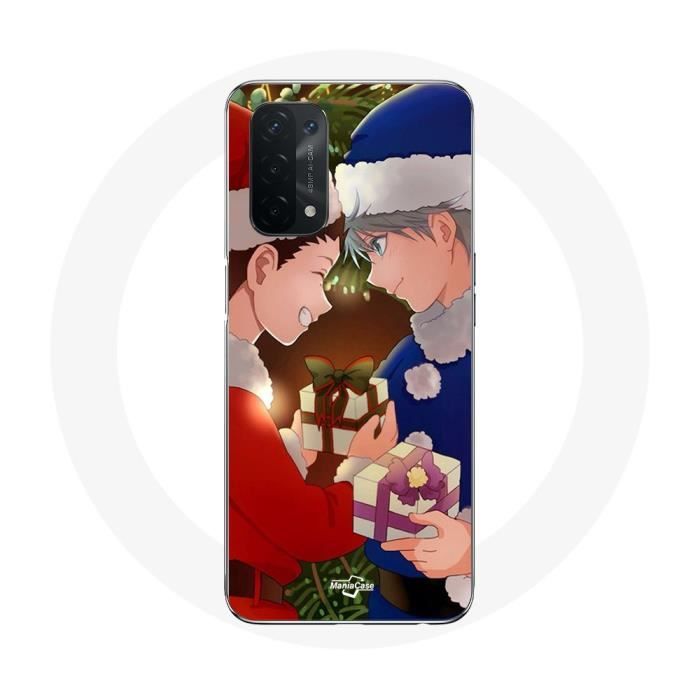 Coque pour Oppo A54 5G Hunter x Hunter Gon Freecss et Killua Zoldyck Christmas Day Anime Manga