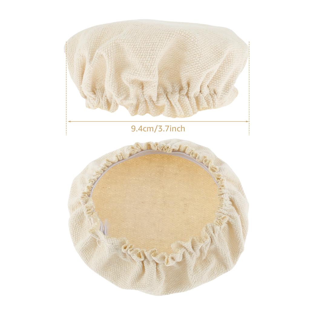 6/7 шт. Чехлы для банок с закваской, Эластичная ткань, Крышка для банки для ферментации закваски, Дышащий чехол для банки для кухни и выпечки