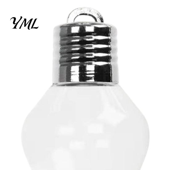 Christmas Bulb Ornament Jars Shape Storage Jar, Transparent Refillable Light Hanging Baubles Ornament, Tree Pendant for Holiday Home Party Decoration