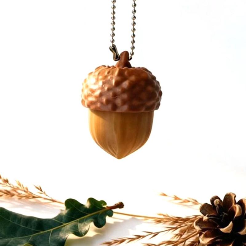 3D Printed Acorn Screen Tapper Keychain Smooth Surface Lightweight Mobile Gaming Accessory for Daily Bag Decor