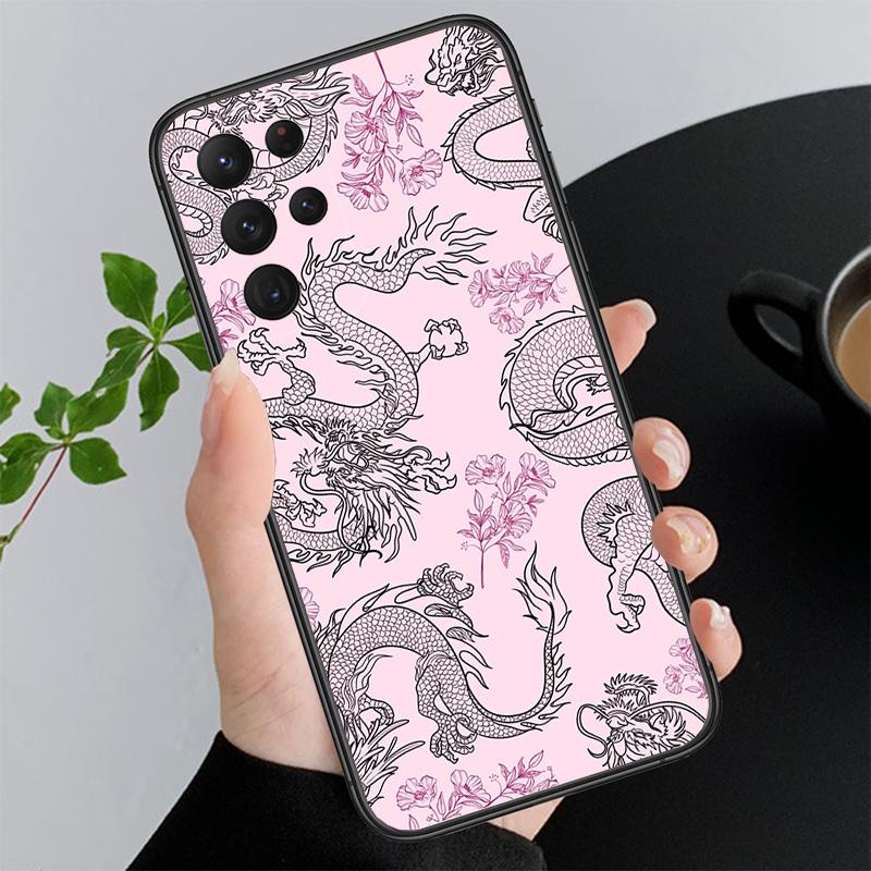 Китайский Дракон Искусство Чехол для Телефона Для Samsung A55 A16 A56 A36 A23 A35 A15 A53 A54 A33 A34 A25 A05S A52 A52S A14 A13 A71