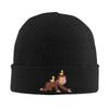 Funny Curious George Characters Warm Knitted Cap Winter Knit Bonnet Hat Skullies Beanies Hip Hop Caps for Unisex