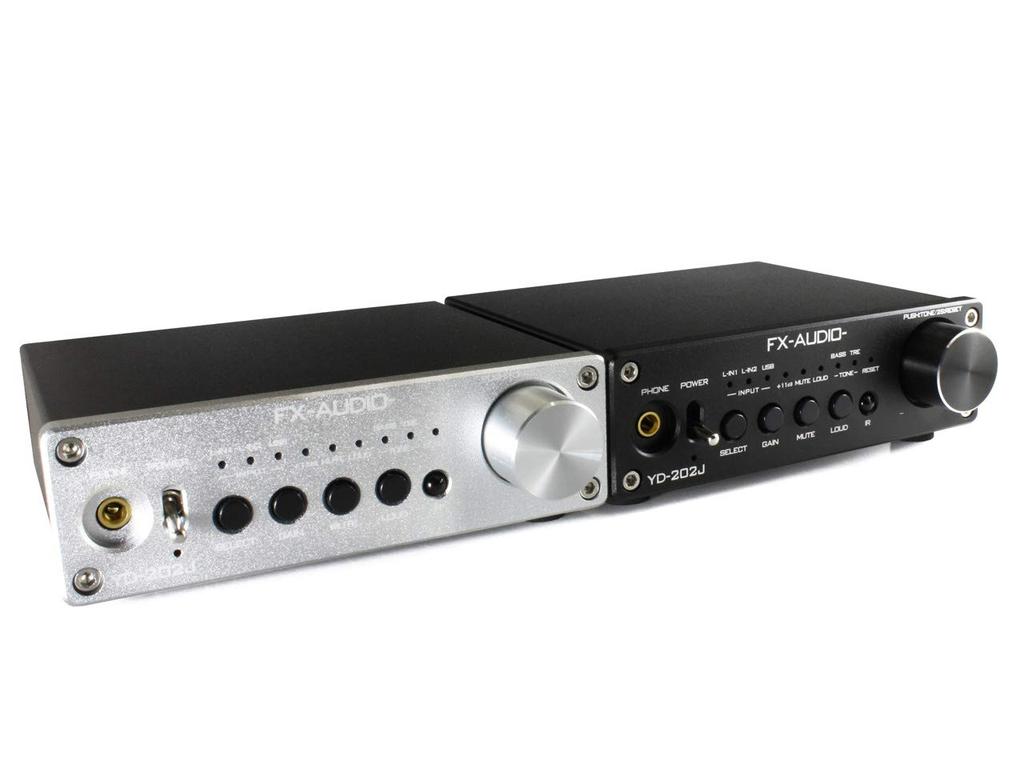 Двойной монофонический цифровой интегрированный усилитель с цифровым усилителем YDA138, USB-входом, ЦАП-усилителем FX-AUDIO- YD-202J, встроенным (Серебряный)