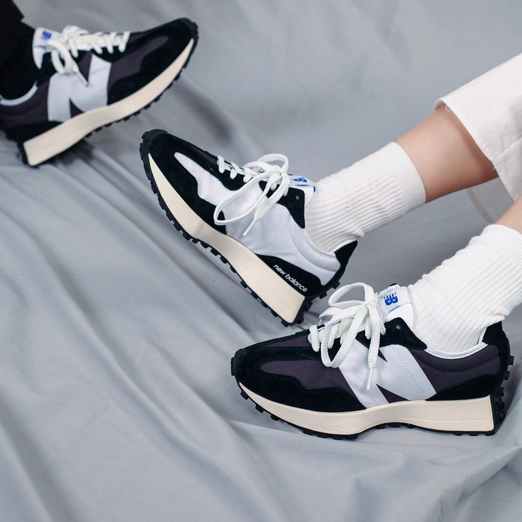 New Balance Кроссовки унисекс 327 Black Phantom Серые MS327LB1